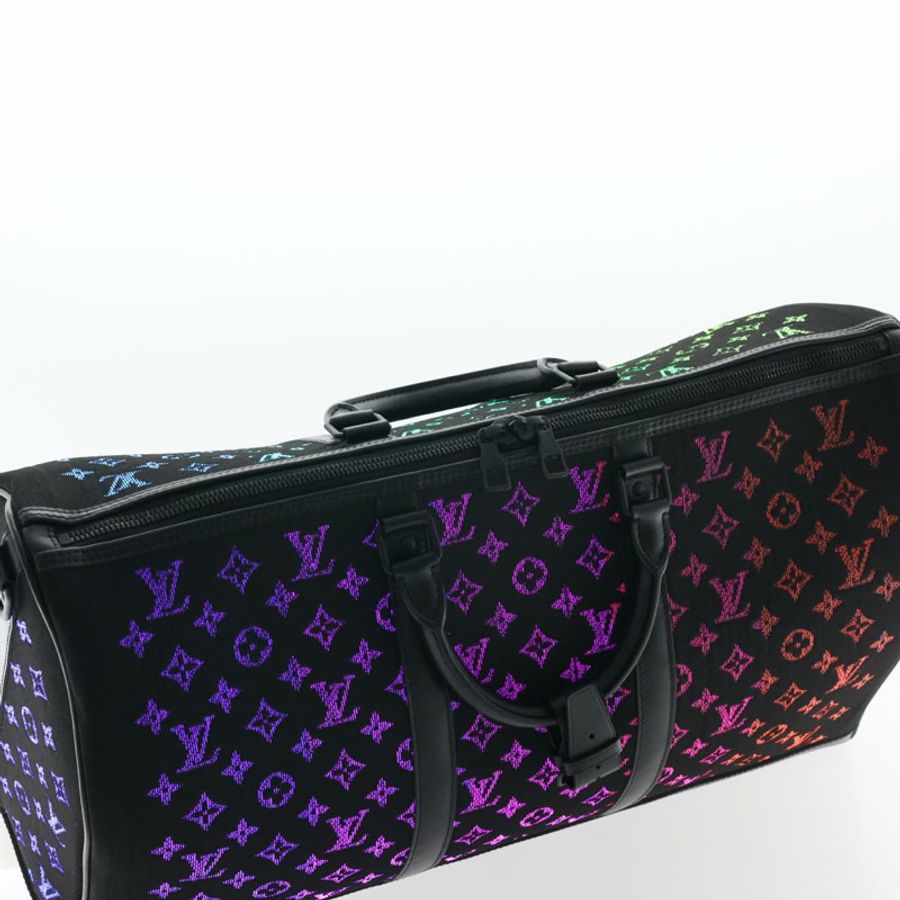 【日本直送】路易威登 Monogram Light Up Keepall Bandouliere 50 Boston M44770 Auth 32711SM-67