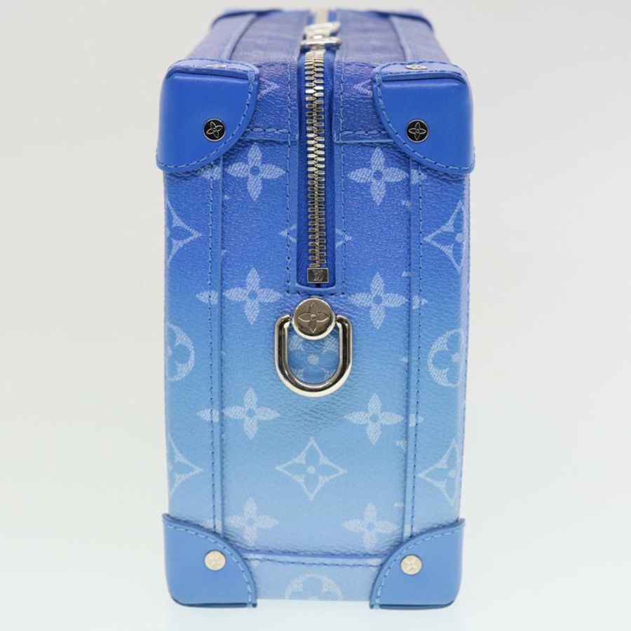 【日本直送】路易威登 Monogram Clouds Soft Trunk 單背包 藍色 M45430 LV Auth 42826SM-3