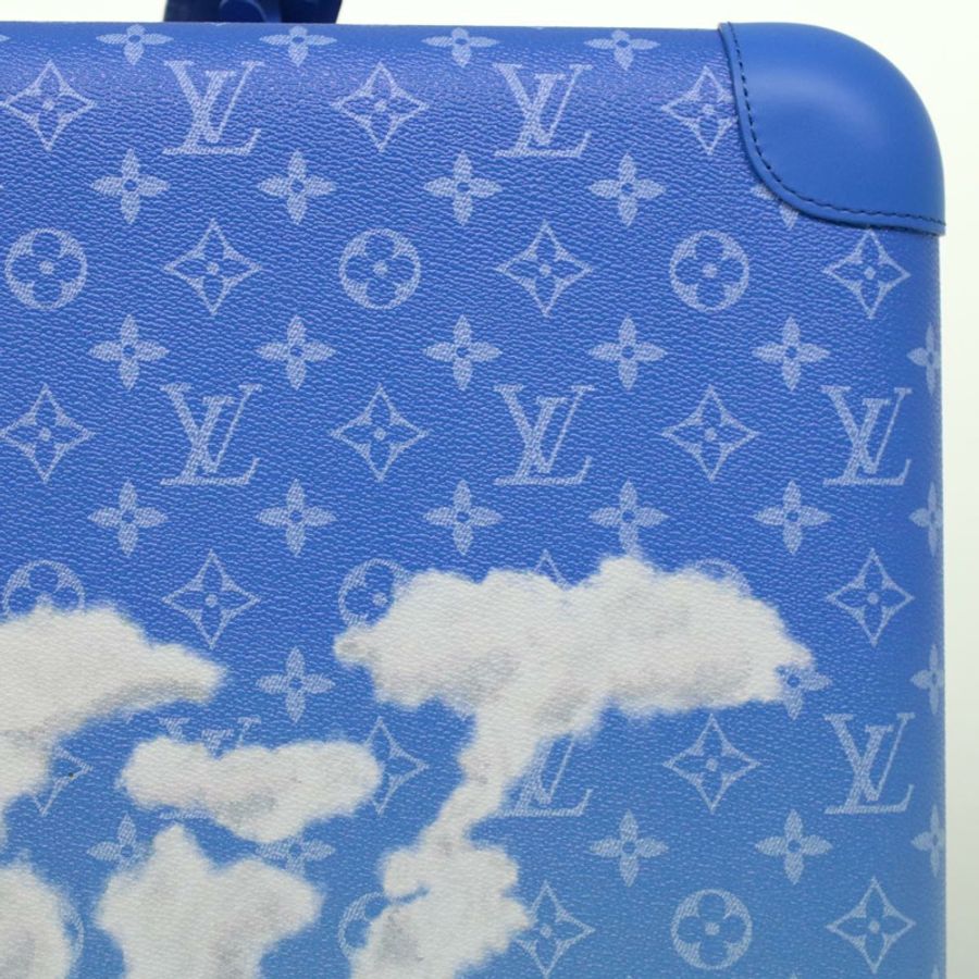 【日本直送】路易威登 Monogram Clouds Horizon 55 手提箱 藍色 M20411 LV Auth ki3461SM-25