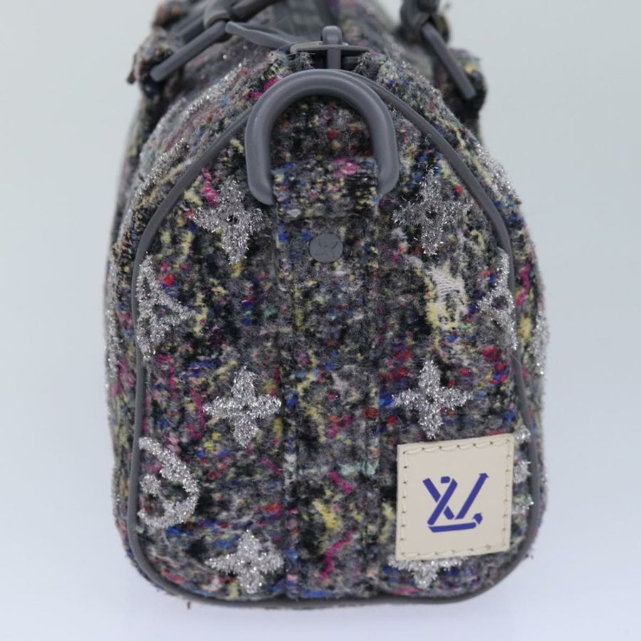 【日本直送】路易威登 Monogram 花紋氈 Keepall XS 手提包 灰色 M80821 LV 正品 86001SM-2
