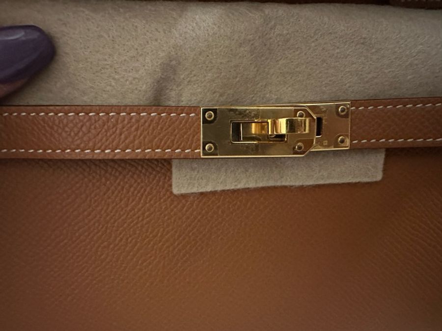 Hermes Kelly to go Epsom 皮金扣-5