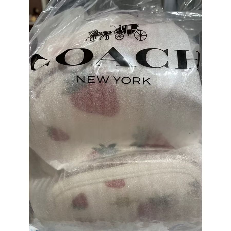 Coach草莓🍓後背包-7