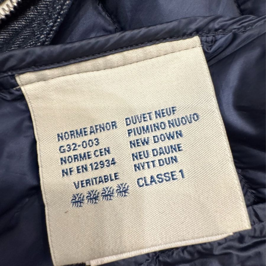 Moncler Dover Hooded Down Vest Moncler男生牛仔布羽絨背心-15