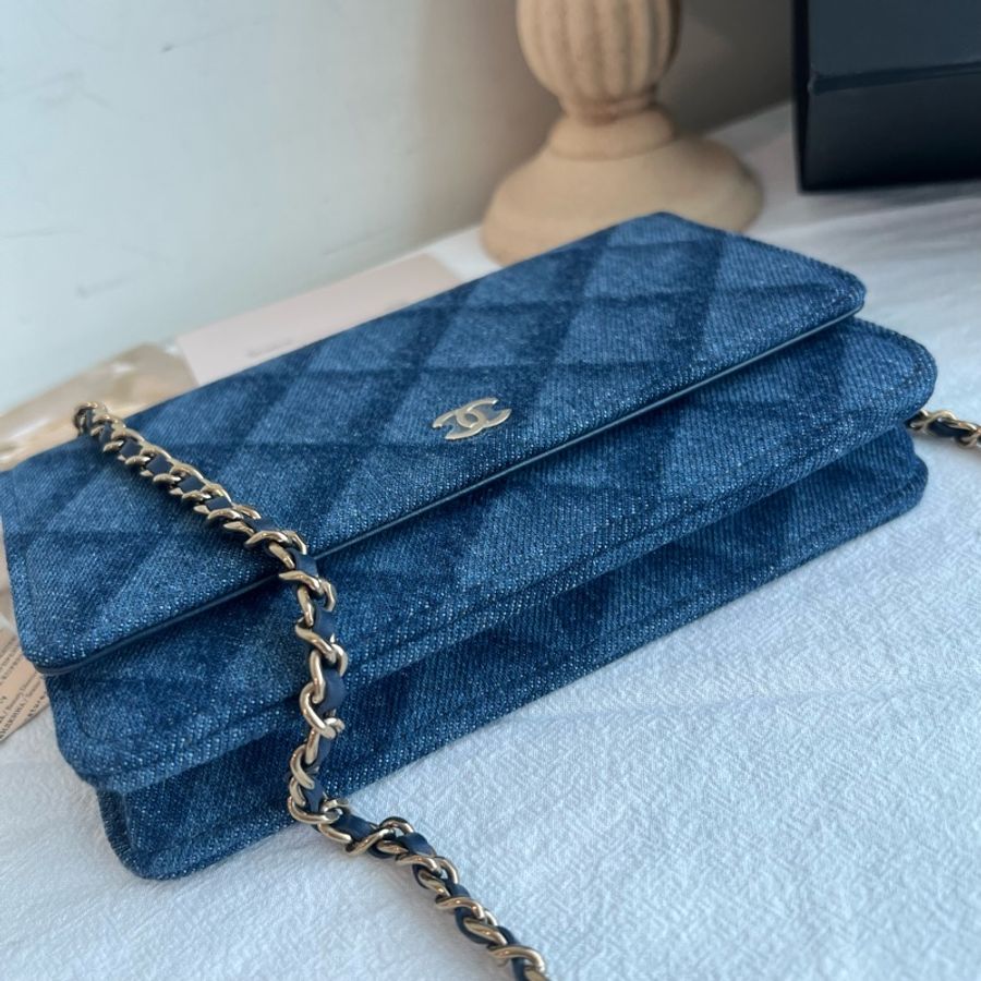 ෆ Chanel woc牛仔💙芯片款🈶膠膜-10