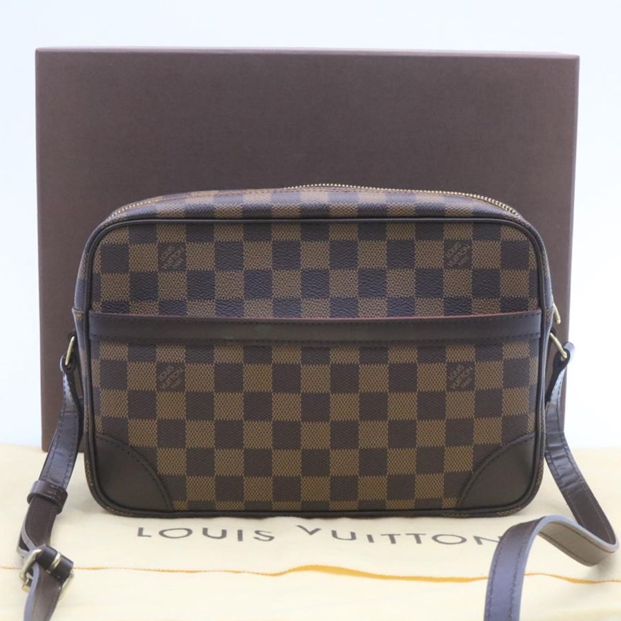 【日本直送】路易威登 Damier Ebene Trocadero 27 單肩包 N48085 LV Auth 27264SAV-11