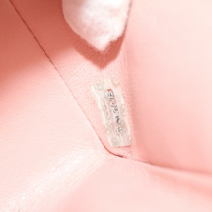 【日本直送】香奈兒 (CHANEL) 絎縫旋扣鏈條 Diana 單肩包 粉紅色帆布 CC 正品 29889AV-10