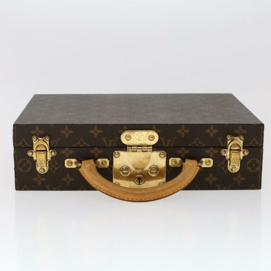 【日本直送】路易威登 Monogram Boite Bijou Trunk M47120 LV Auth 49667SV-4