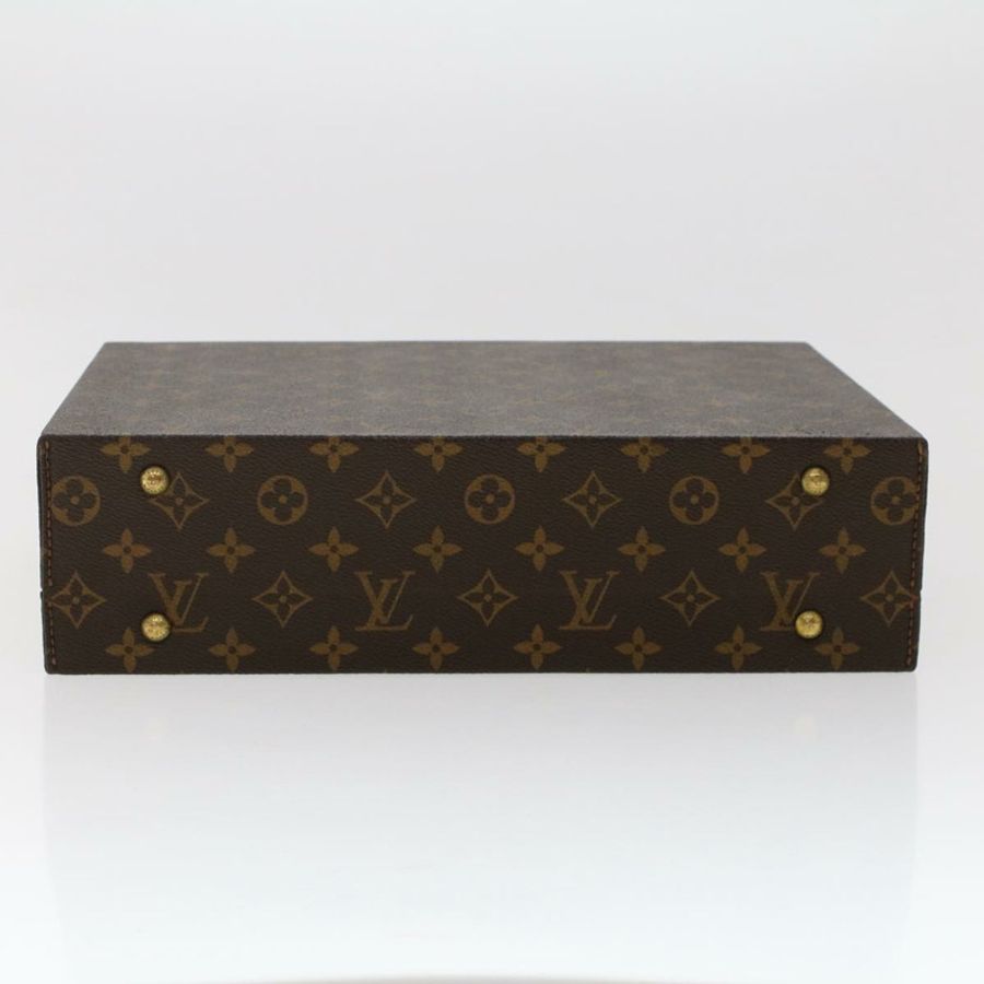 【日本直送】路易威登 Monogram Boite Bijou Trunk M47120 LV Auth 49667SV-7