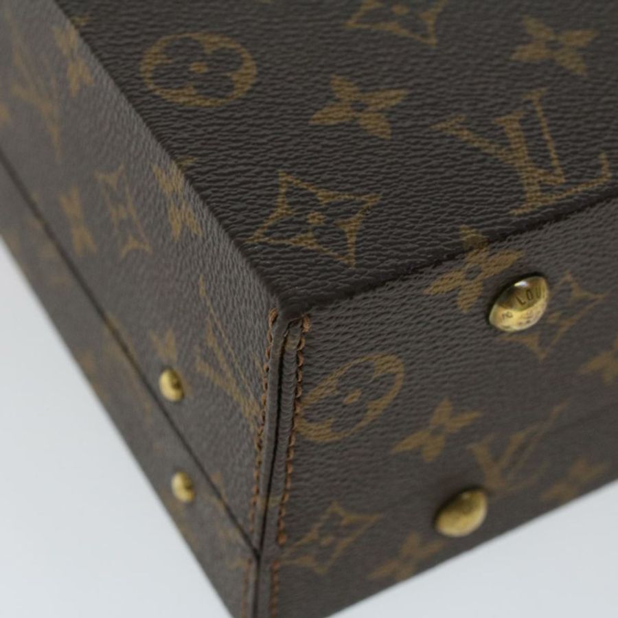 【日本直送】路易威登 Monogram Boite Bijou Trunk M47120 LV Auth 49667SV-14