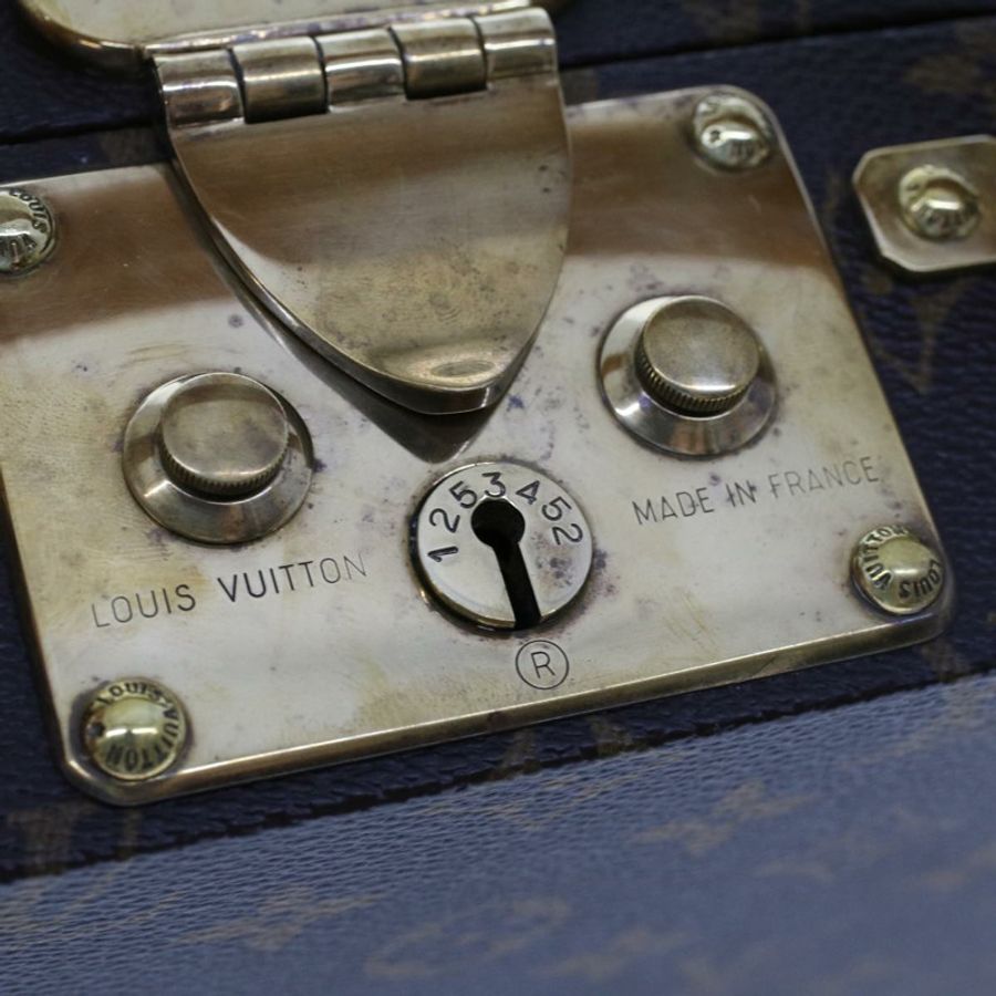 【日本直送】路易威登 Monogram Boite Bijou Trunk M47120 LV Auth 49667SV-17