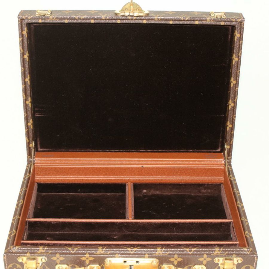 【日本直送】路易威登 Monogram Boite Bijou Trunk M47120 LV Auth 49667SV-20