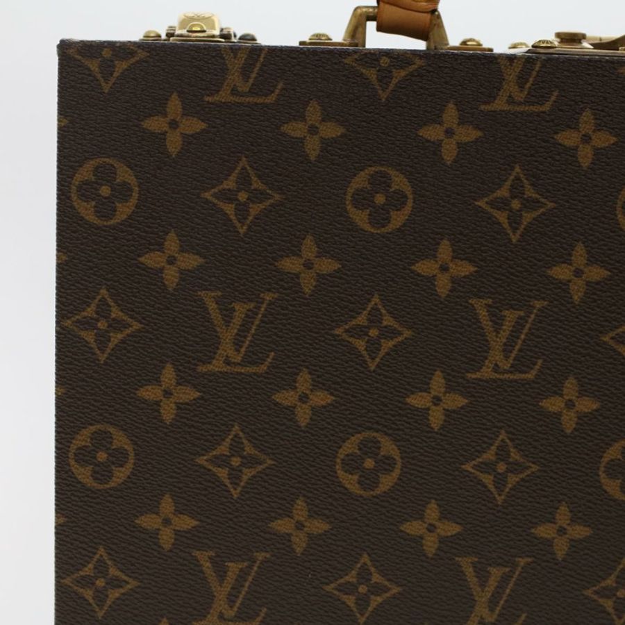 【日本直送】路易威登 Monogram Boite Bijou Trunk M47120 LV Auth 49667SV-28