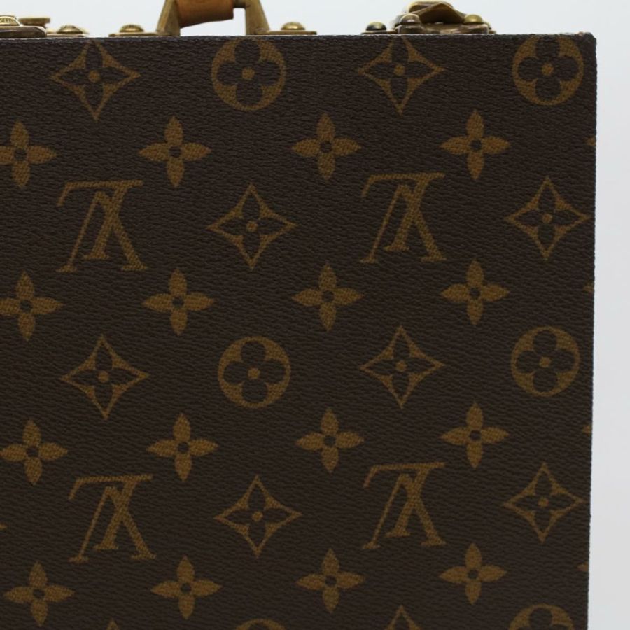 【日本直送】路易威登 Monogram Boite Bijou Trunk M47120 LV Auth 49667SV-39
