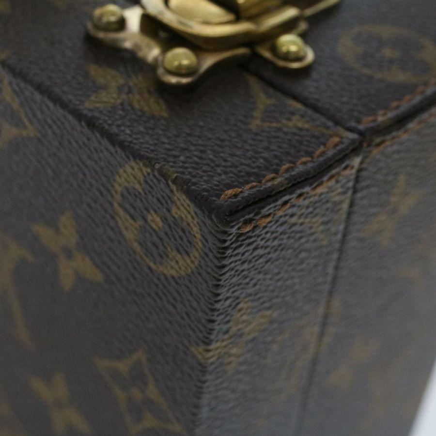 【日本直送】路易威登 Monogram Boite Bijou Trunk M47120 LV Auth 49667SV-66