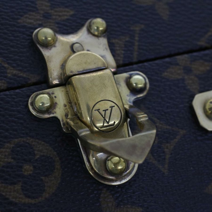 【日本直送】路易威登 Monogram Boite Bijou Trunk M47120 LV Auth 49667SV-77