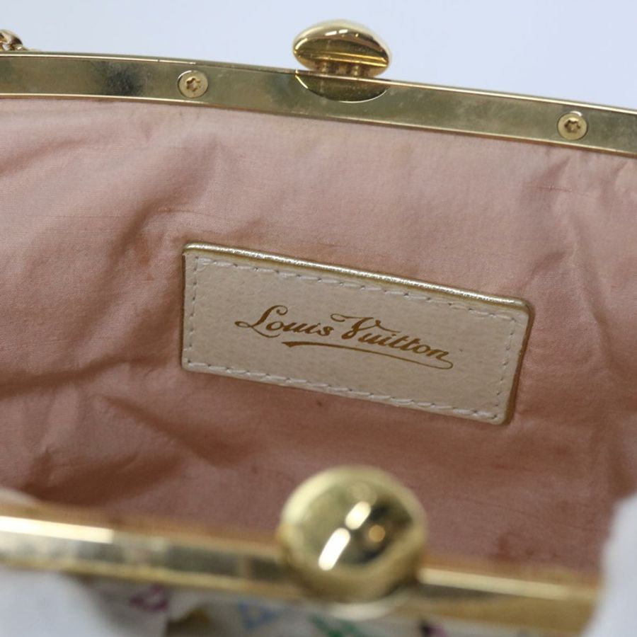 【日本直送】路易威登 Monogram Multicolor Omoniere 手提包 白色 LV 正品 62290SV-18