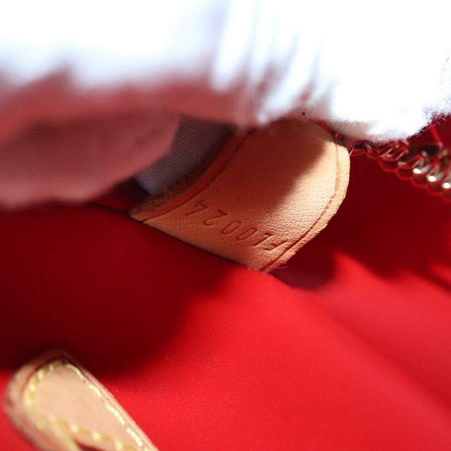 【日本直送】路易威登 Monogram Vernis 水桶 PM 單肩包 SPO 紅色 LV 正品 bs18759V-10