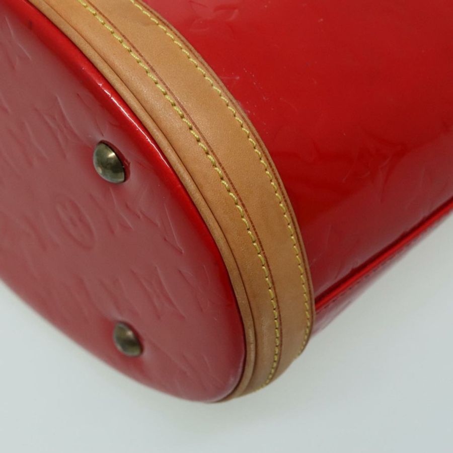 【日本直送】路易威登 Monogram Vernis 水桶 PM 單肩包 SPO 紅色 LV 正品 bs18759V-16