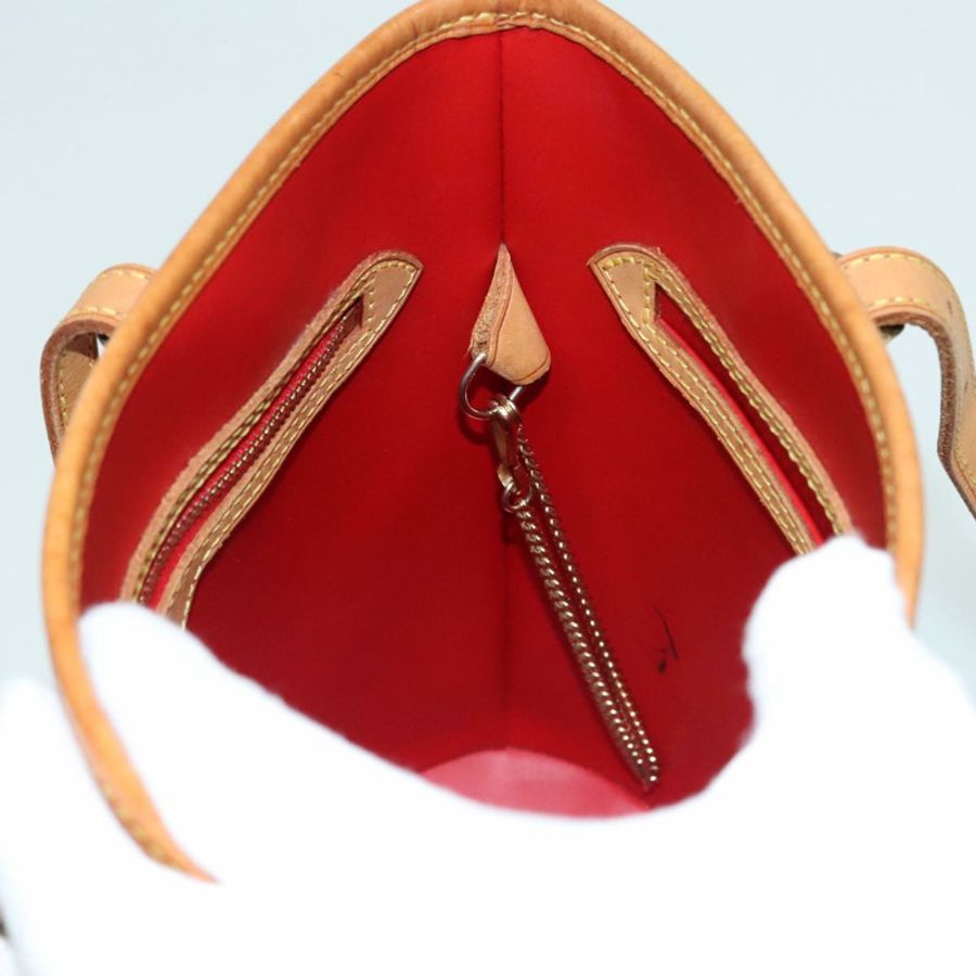 【日本直送】路易威登 Monogram Vernis 水桶 PM 單肩包 SPO 紅色 LV 正品 bs18759V-18
