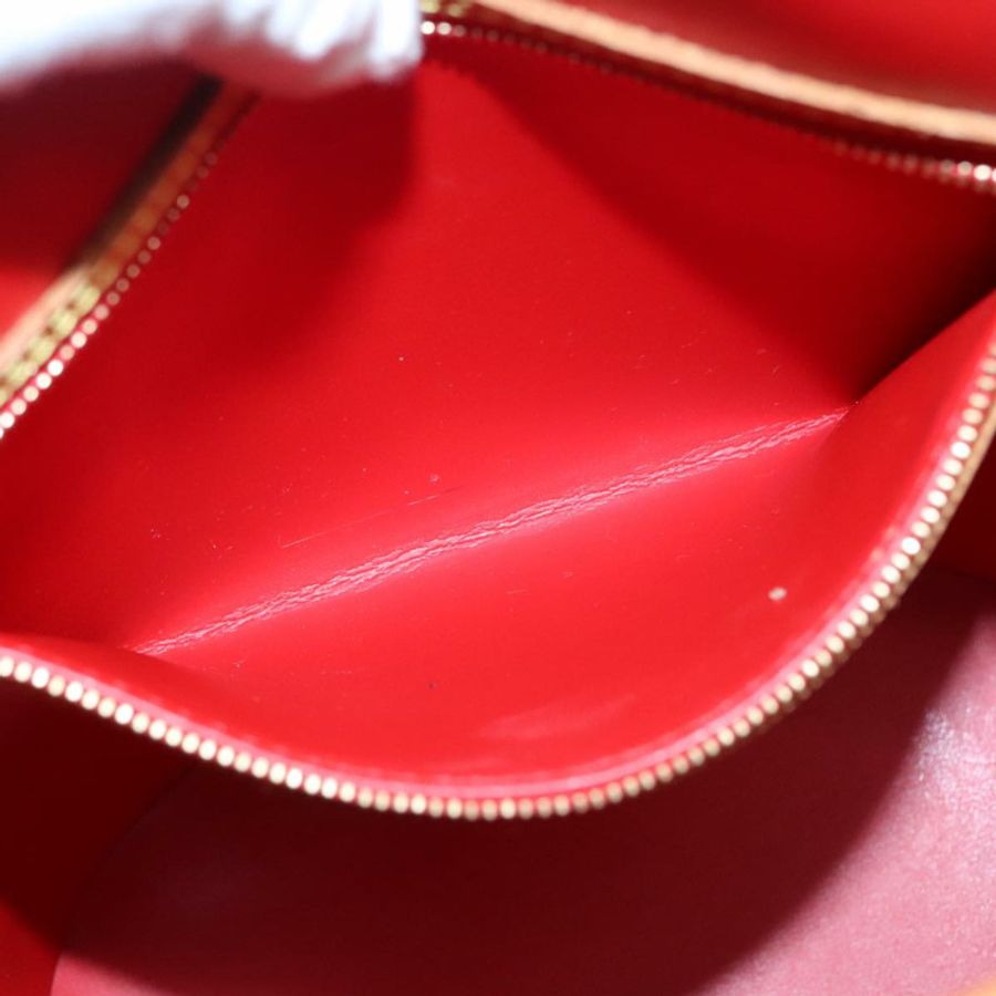 【日本直送】路易威登 Monogram Vernis 水桶 PM 單肩包 SPO 紅色 LV 正品 bs18759V-21