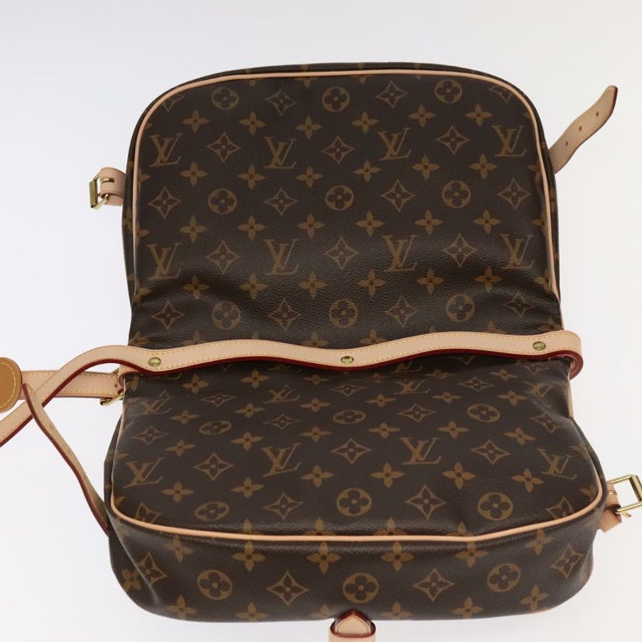 【日本直送】路易威登 Monogram Saumur 30 肩背包 M42256 LV 正品 103095SV-18