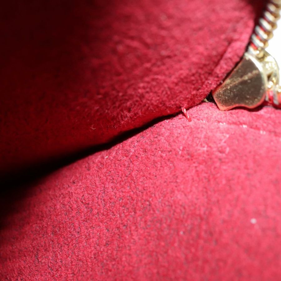 【日本直送】路易威登 Epi Pochette Secret Accessory Pouch SPO 紅色 LV Auth 95155SV-10