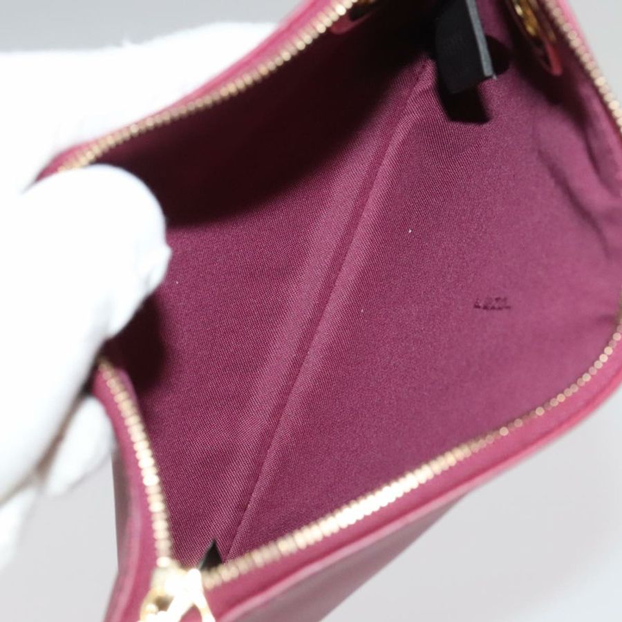 【日本直送】FENDI Triplet 手拿包,皮革材質,棕色、紫色、金色,正品編號 106719V-17