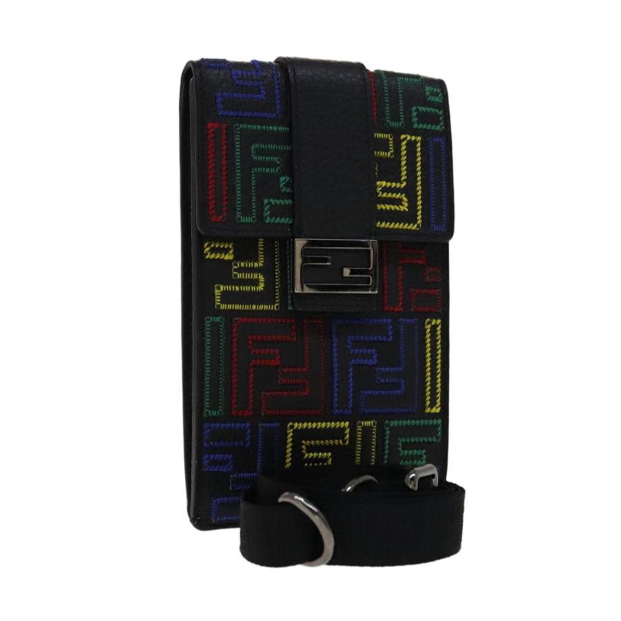 【日本直送】FENDI Zucca帆布手機套 皮革 多色 7AS120 正品 108838V-0