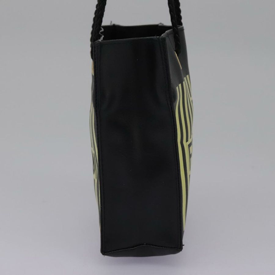 【日本直送】FENDI 迷你手提包 皮革 黑色 綠色 正品 104482V-3
