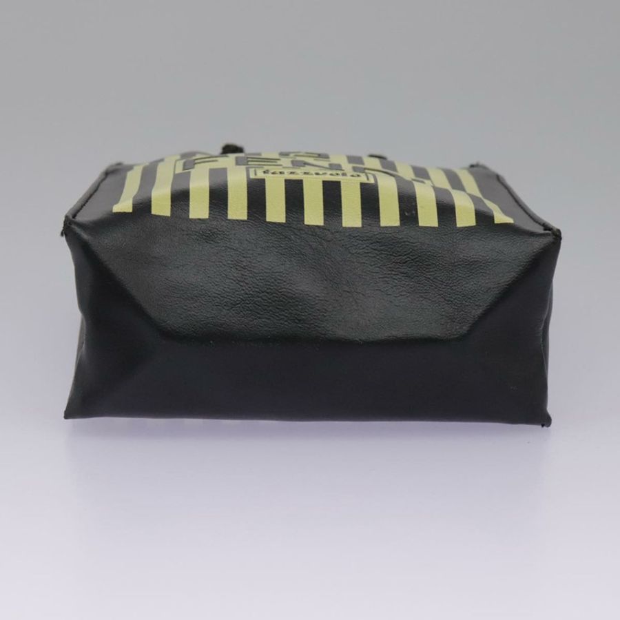 【日本直送】FENDI 迷你手提包 皮革 黑色 綠色 正品 104482V-4