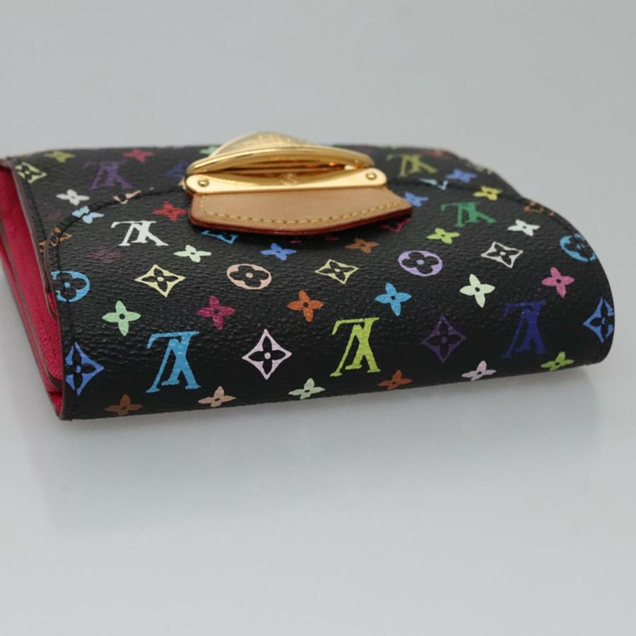【日本直送】路易威登 Monogram Multicolor Portefeuille Joy 皮夾 M60282 LV Auth 99985V-4