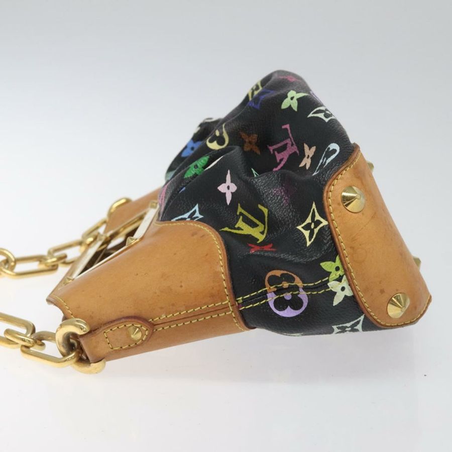 【日本直送】路易威登 Monogram Multicolor Judy PM 兩用包 黑色 M40258 LV 正品 113662V-3