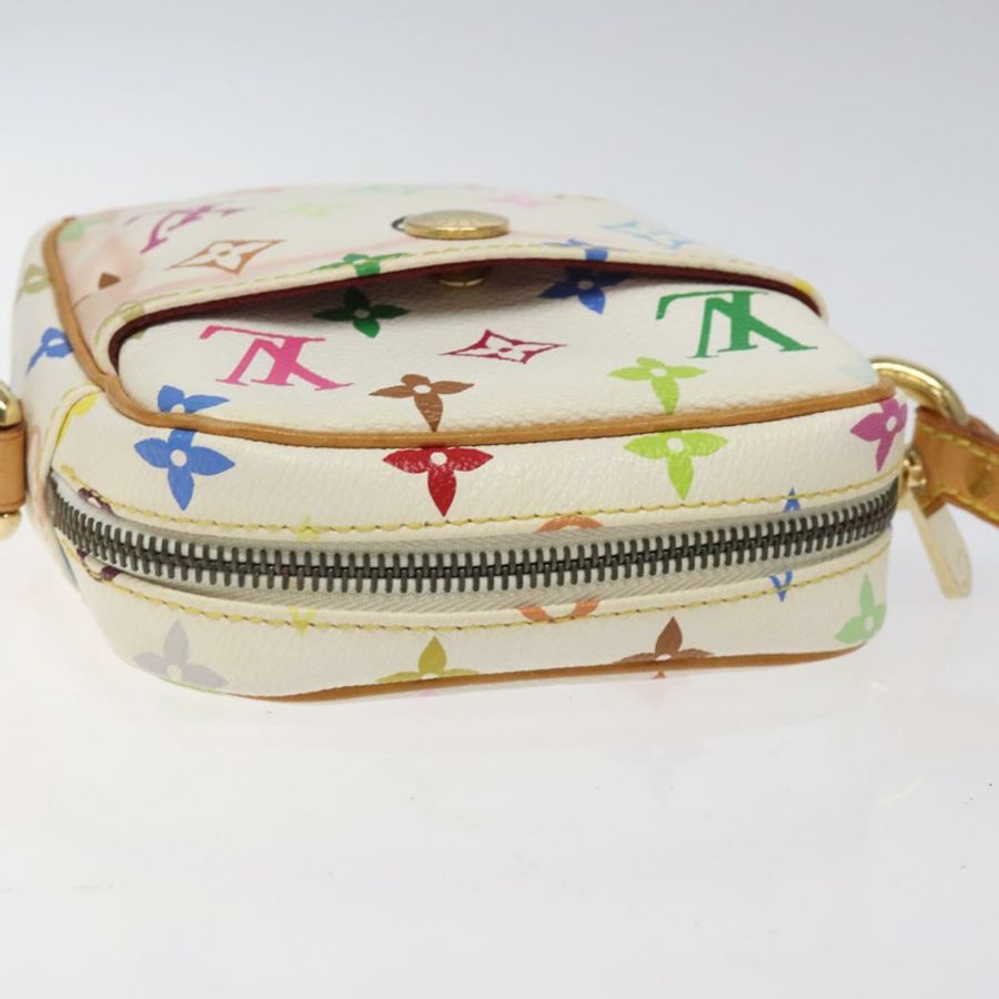 【日本直送】路易威登 Monogram Multicolor Lift 肩背包 白色 M40055 LV 正品 115206V-5