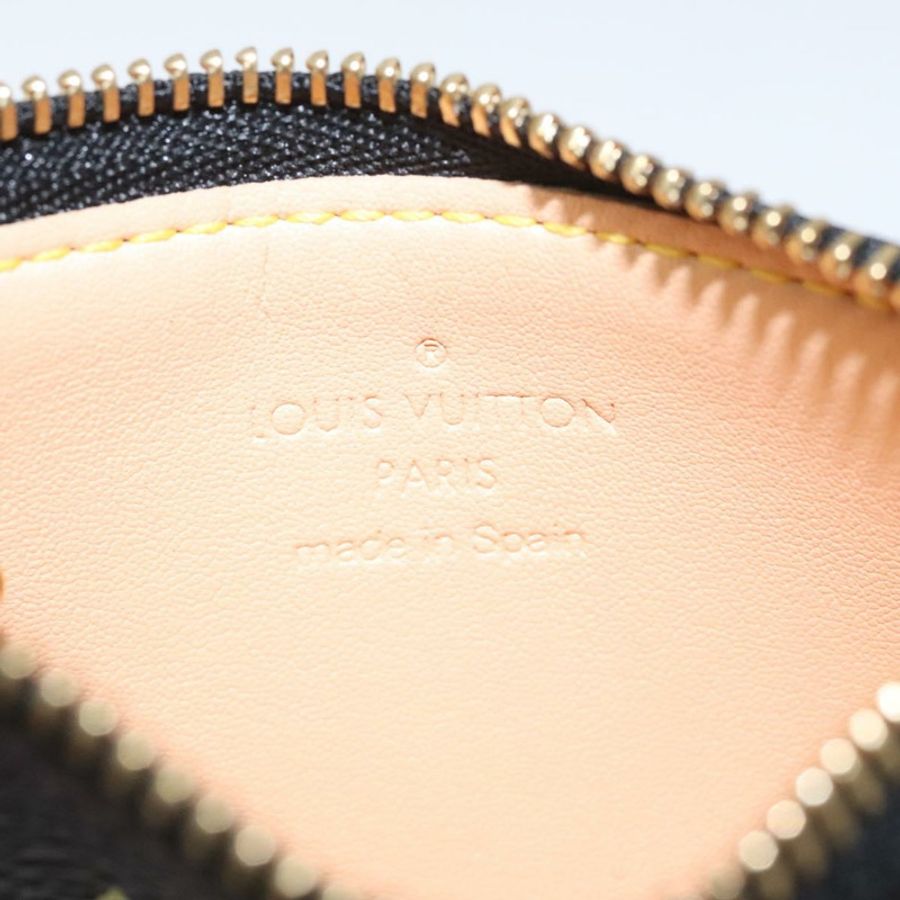【日本直送】路易威登 Monogram Multicolor Pochette Cles 手拿包 黑色 M92654 正品 EC410SV-16