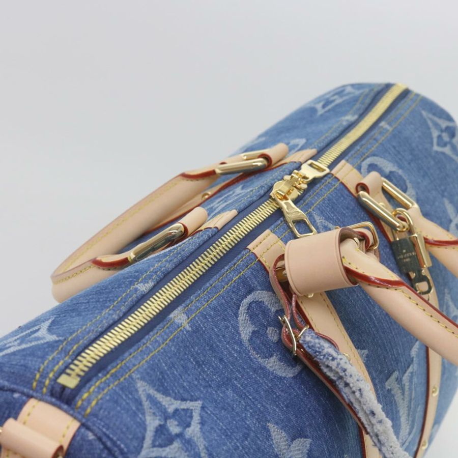 【日本直送】路易威登 Monogram Denim Keepall Bandouliere 45 旅行包 M24315 LV Auth ar11398SM-5