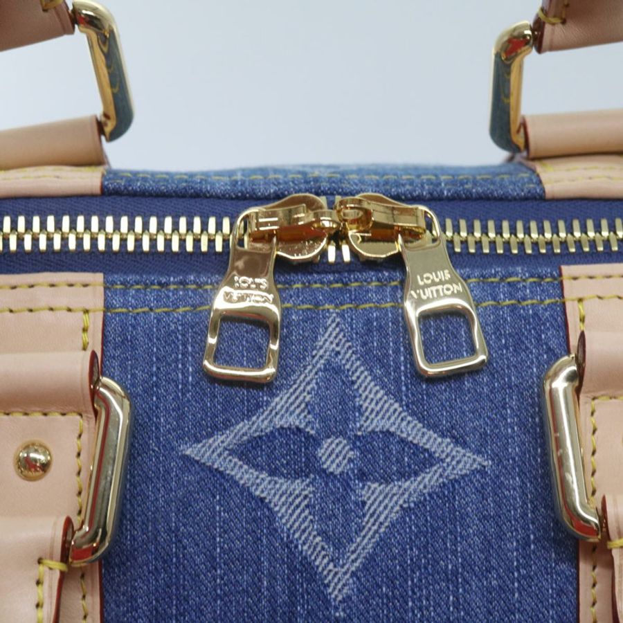【日本直送】路易威登 Monogram Denim Keepall Bandouliere 45 旅行包 M24315 LV Auth ar11398SM-8