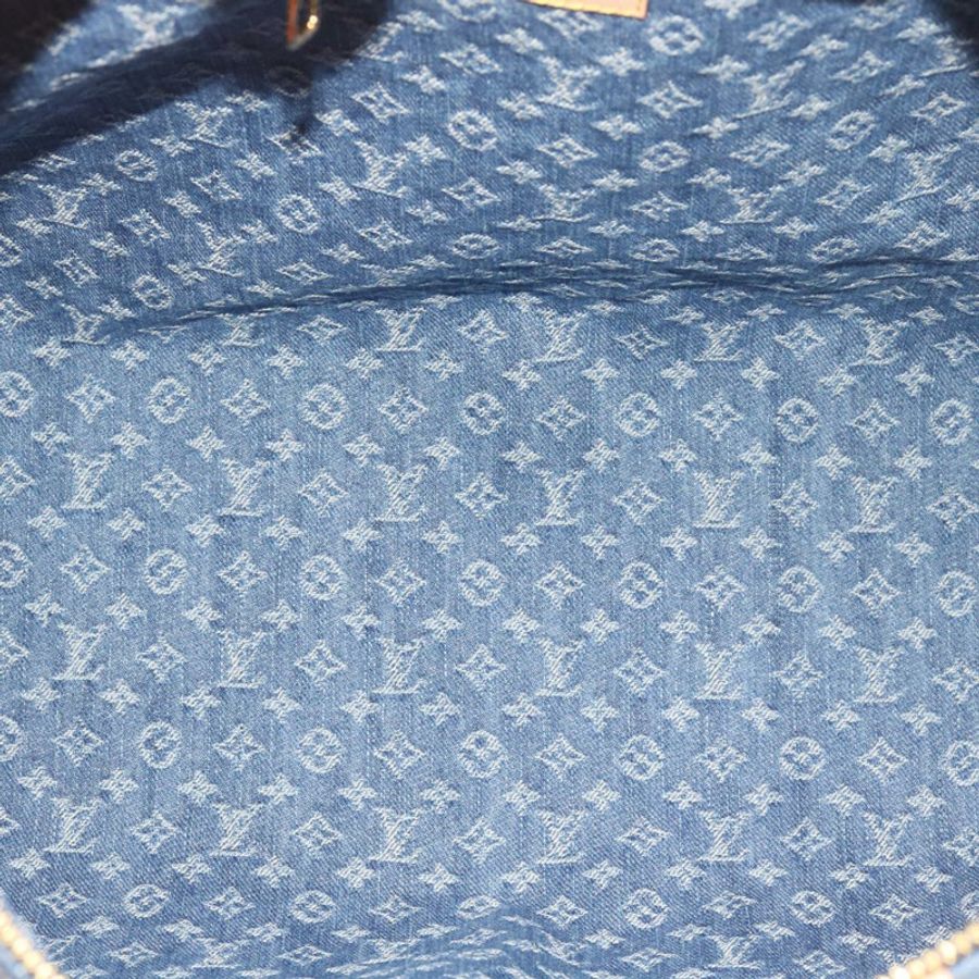 【日本直送】路易威登 Monogram Denim Keepall Bandouliere 45 旅行包 M24315 LV Auth ar11398SM-10
