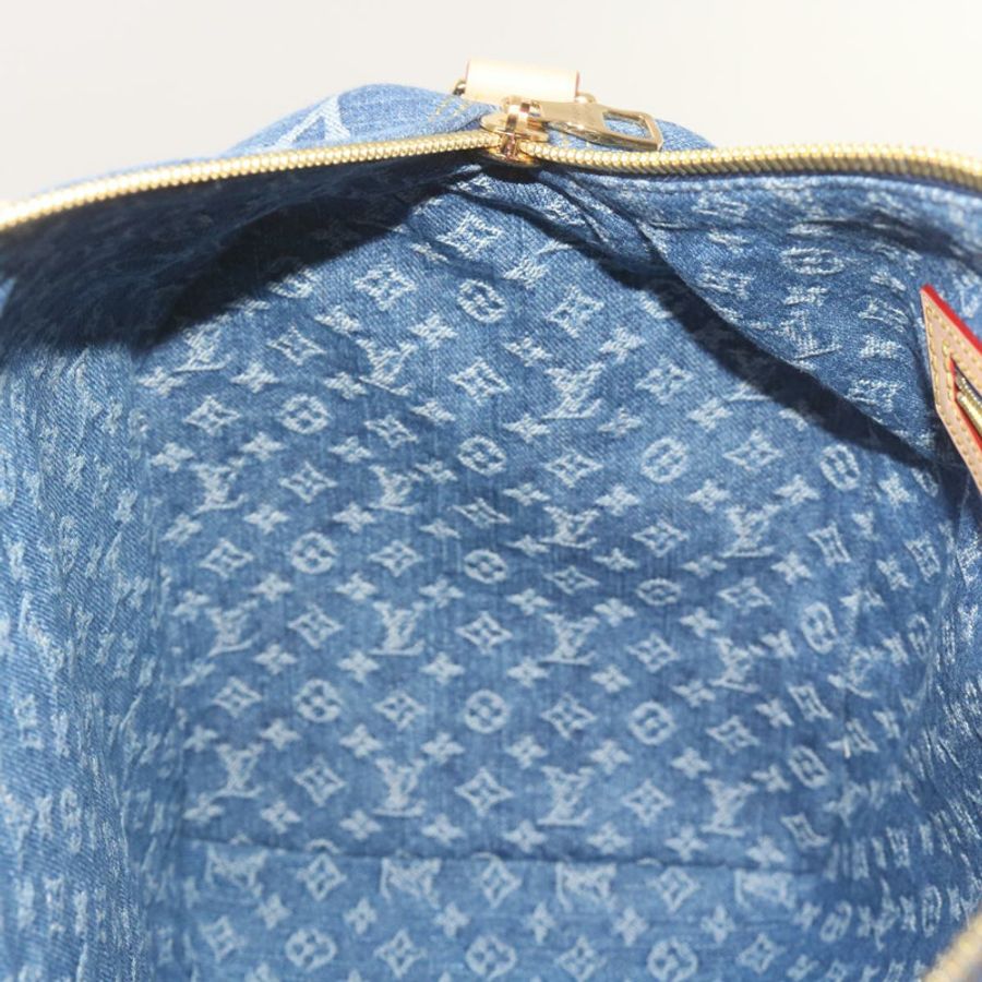 【日本直送】路易威登 Monogram Denim Keepall Bandouliere 45 旅行包 M24315 LV Auth ar11398SM-20