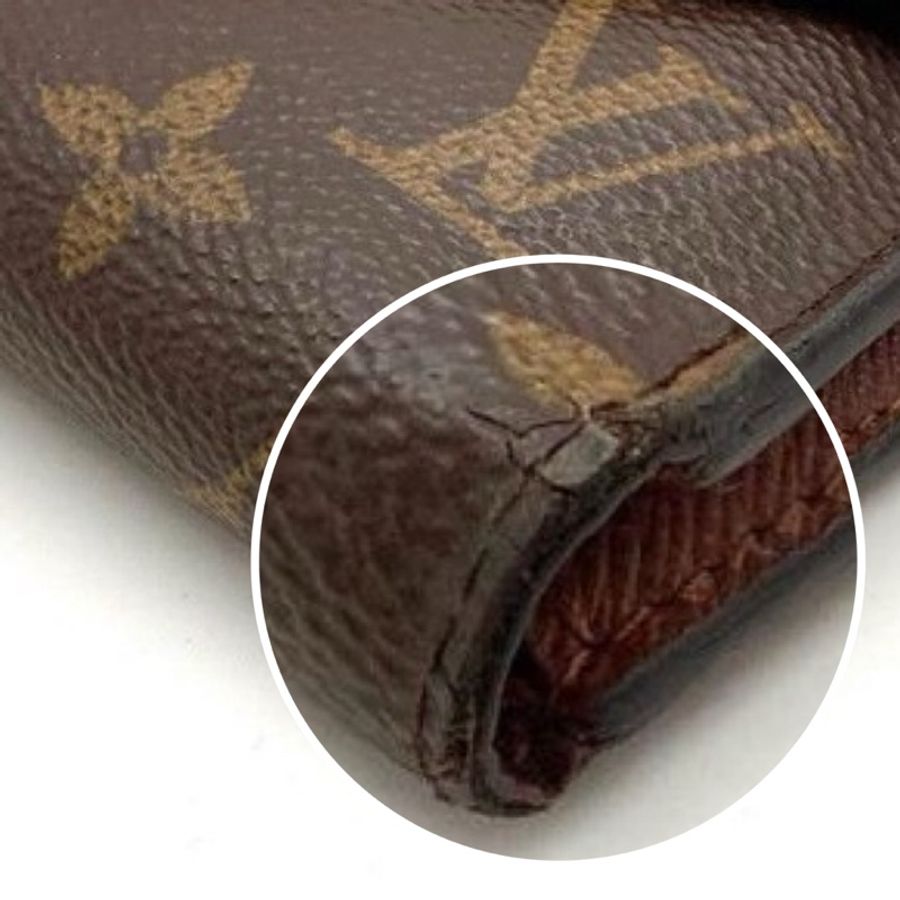 🌺Louis Vuitton Monogram短夾｜經典花紋✦fufu style 精品✦ 氣質款｜錢包.皮夾.皮包-14