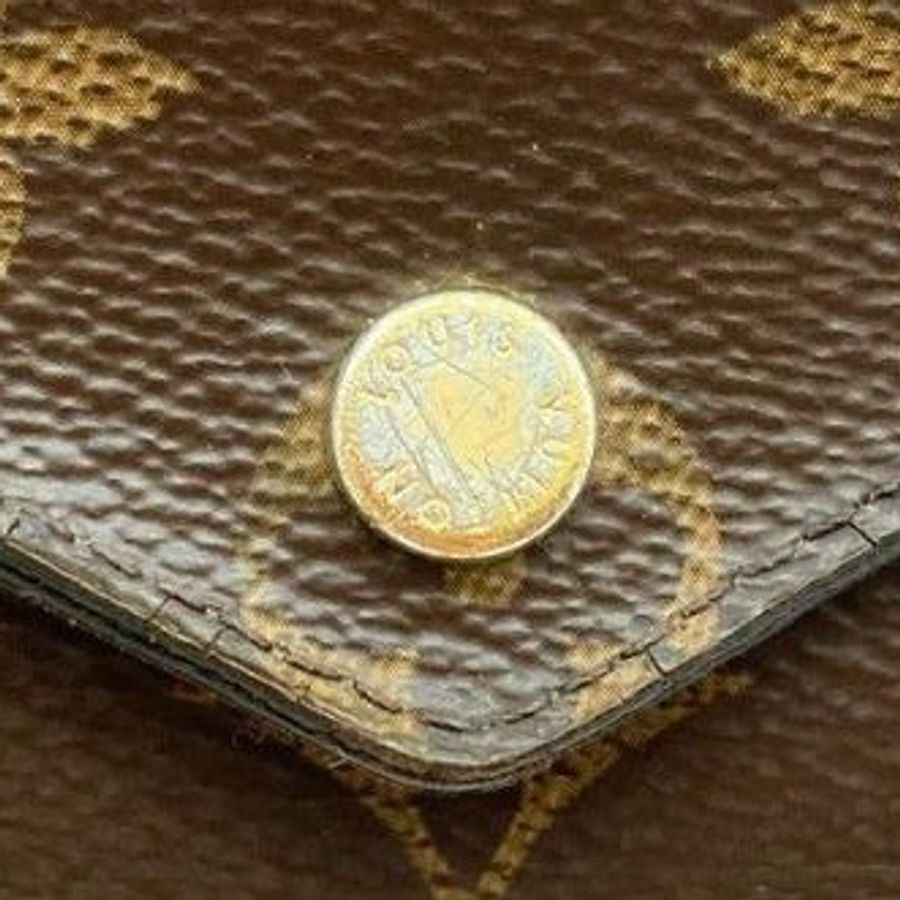 🌺Louis Vuitton Monogram短夾｜經典花紋✦fufu style 精品✦ 氣質款｜錢包.皮夾.皮包-16
