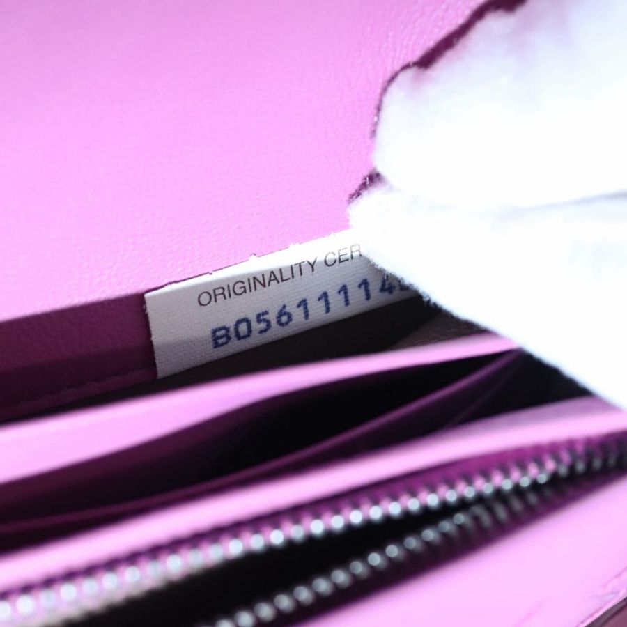 【日本直送】BOTTEGA VENETA INTRECCIATO 長版皮夾 皮革 紫色 正品 103477M-10