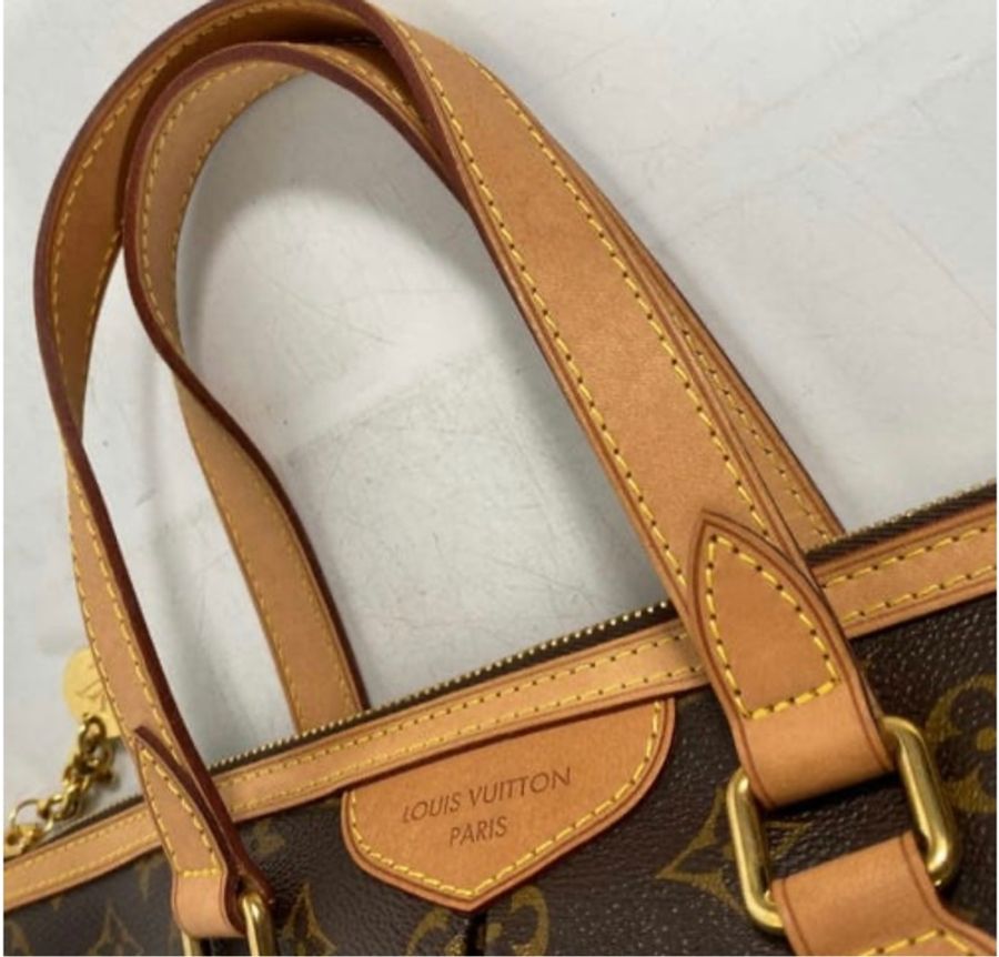LOUIS VUITTON 老花水餃包 托特包手提包M40145-4