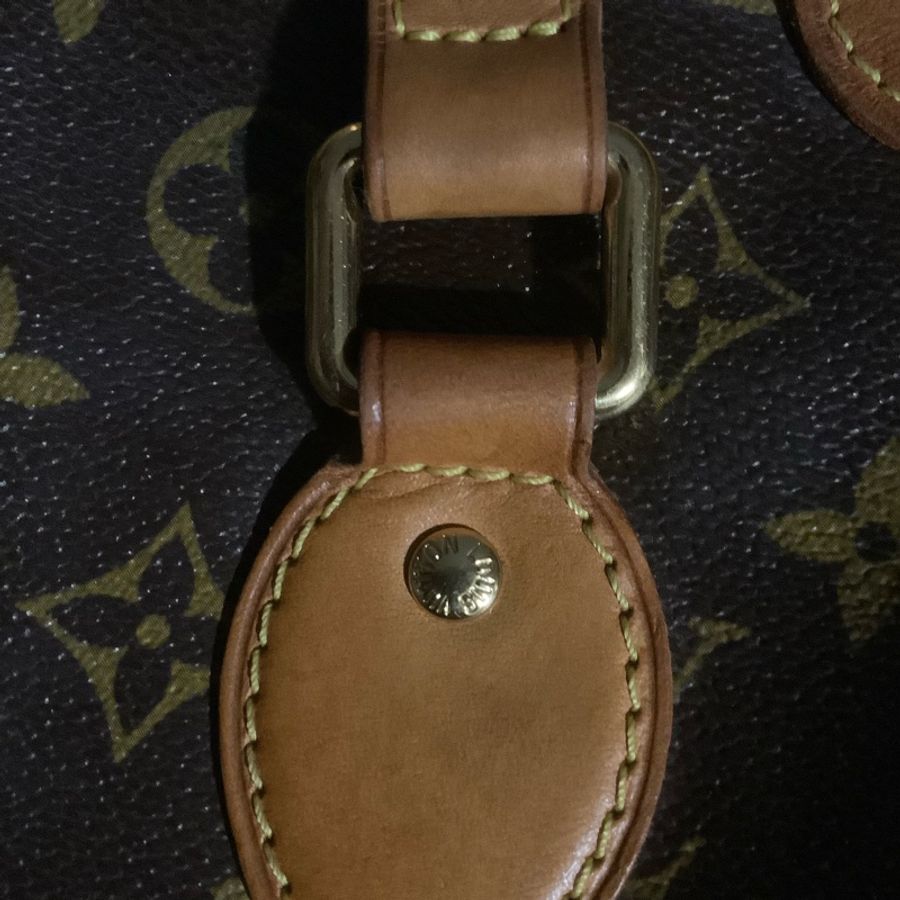 LOUIS VUITTON 老花水餃包 托特包手提包M40145-32