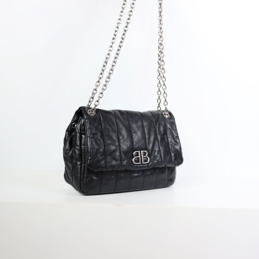 二手Balenciaga monaco 黑銀款-2