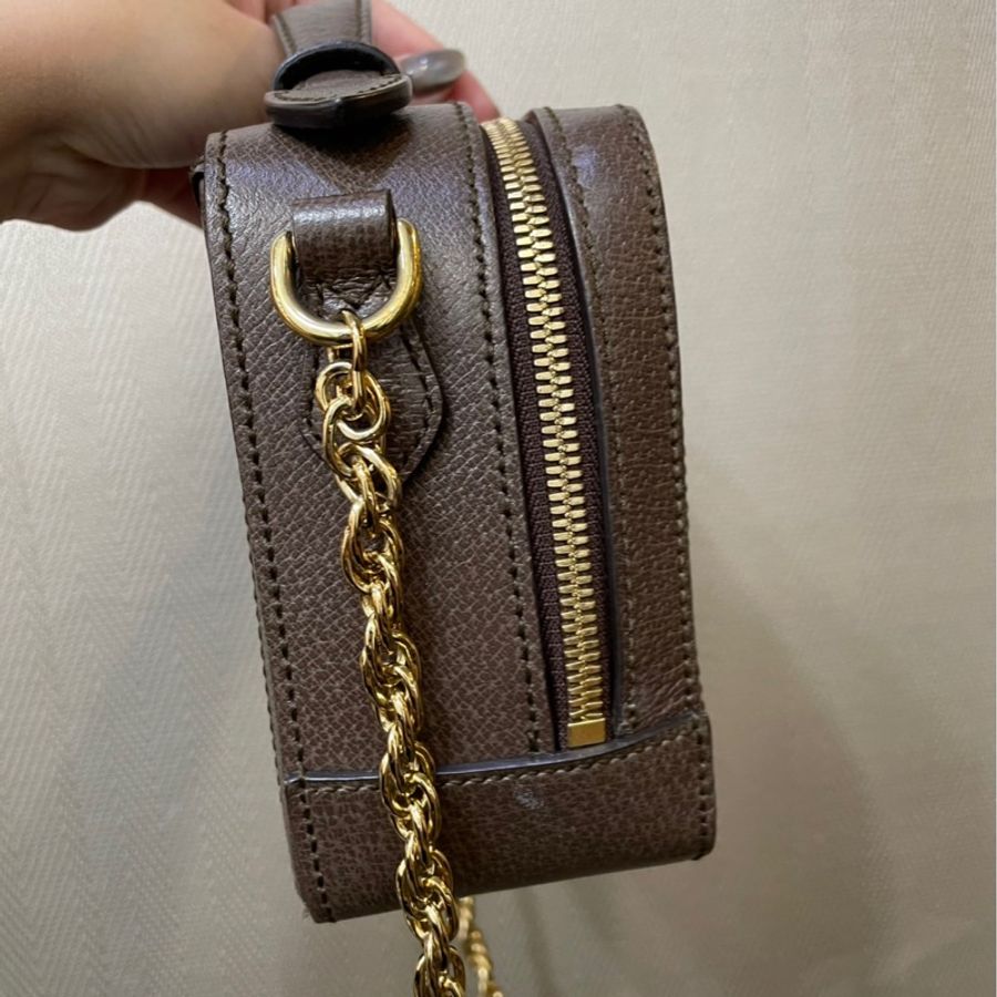 Gucci PVC手提斜背包-5