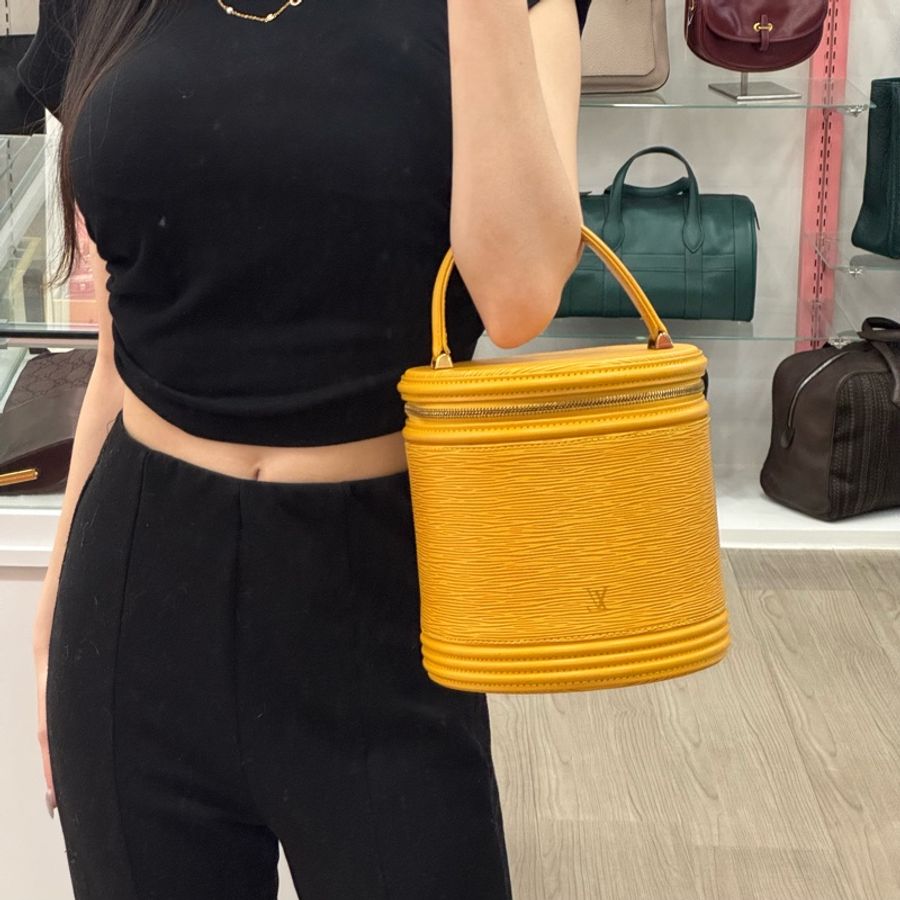 Louis Vuitton 圓桶手提化妝包-3