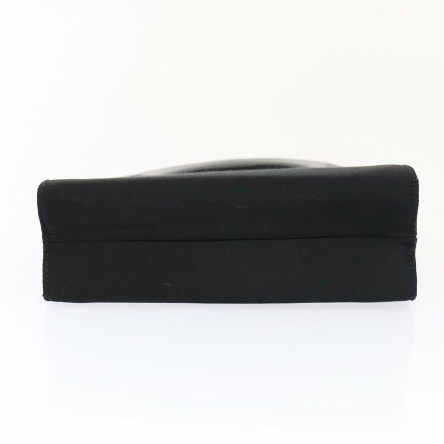 【日本直送】Salvatore Ferragamo 手提包 緞面黑金 正品 90246-4