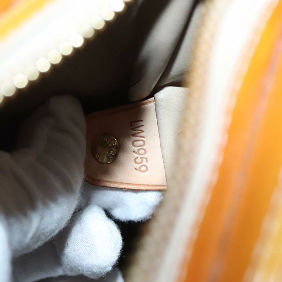 【日本直送】路易威登 Monogram Vernis Houston 手提包 米色 M91004 LV 正品 90153-11