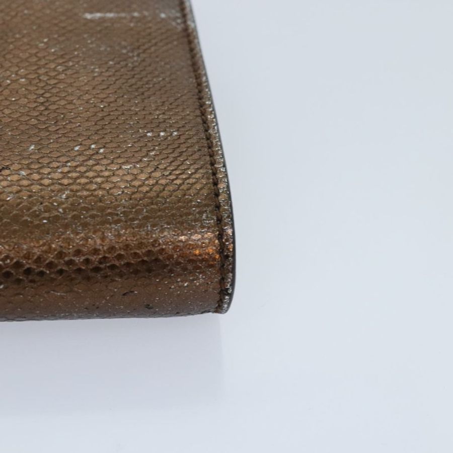 【日本直送】Salvatore Ferragamo Gancini 鏈條單肩包 皮革 棕色 正品 89807-14