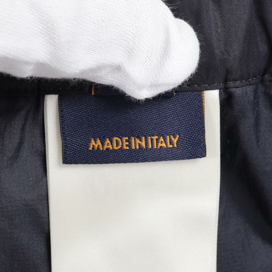路易威登 Damier 長褲 RM251MQ IMG HSP42W 聚酯海軍藍/黑色 二手 男款 50碼-4